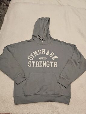 Gymshark Strength Men's Hoodie in Light Gray